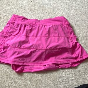 lululemon pace rival mid rise skirt